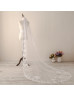 Ivory Lace Edge Cathedral Length Wedding Veil